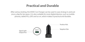OPPO VOOC 18W Car Charger (Includes Micro USB Cable)
