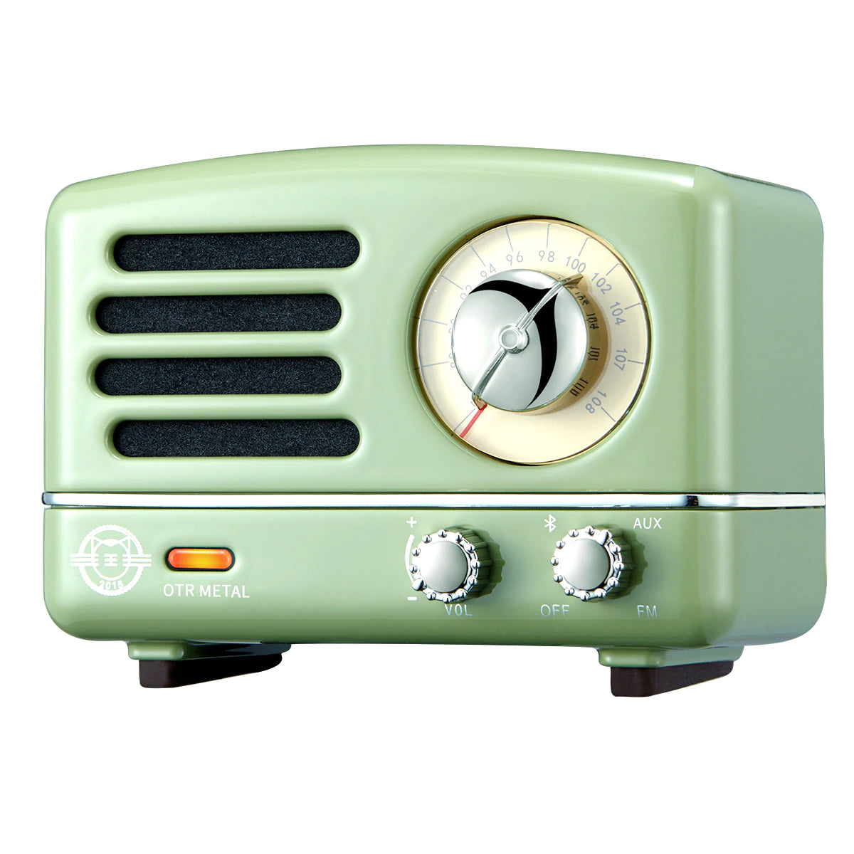MUZEN OTR Metal FM Radio Bluetooth Speaker - Green