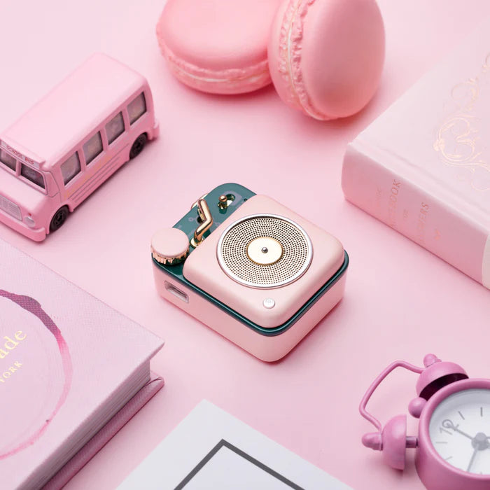 MUZEN Button Mini Bluetooth Speaker - Pink