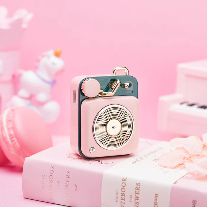 MUZEN Button Mini Bluetooth Speaker - Pink