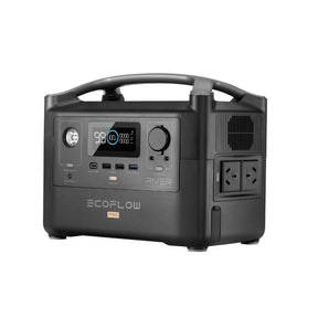 EcoFlow River Pro Portable Power Station (1200W, 720Wh, Solar Panel & Extra Battery Expandable)