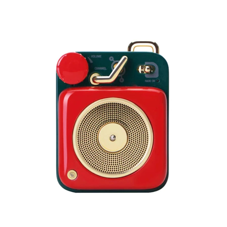 MUZEN Button Mini Bluetooth Speaker - Red