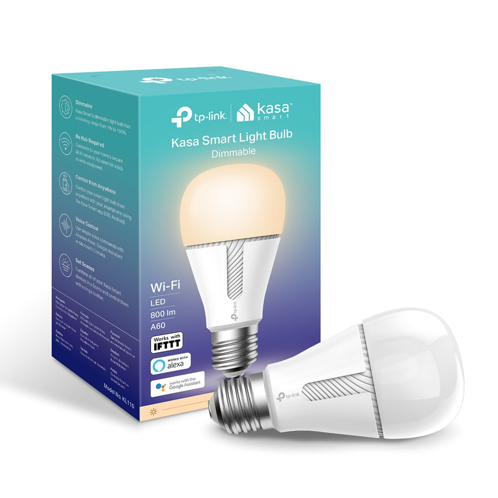 TP-Link Kasa Smart Light Bulb, Dimmable KL110