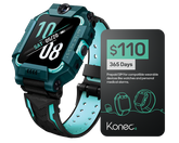 imoo Z6 Green Kids Smart Watch, Konec Mobile 12 month bundle
