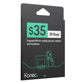 Konec 35 42GB Everyday SIM Starter Pack (Pre-Paid)